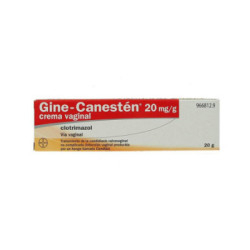 Gine-canesten 20 mg/g crema vaginal 1tubo 20 g