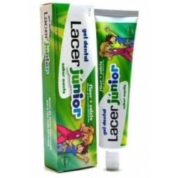 Lacer Junior Gel Dental 1 Tubo 75 Ml Sabor Menta