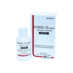 Regaxidil 50 mg ml solucion cutanea 1 frasco 60 ml